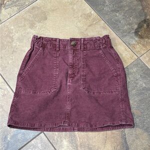 Women's American Eagle Corduroy Skirt mauve